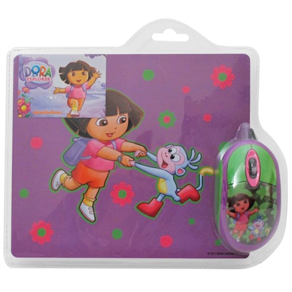 Dora the Explorer Mouse and Mousepad Kit Hot on Sale