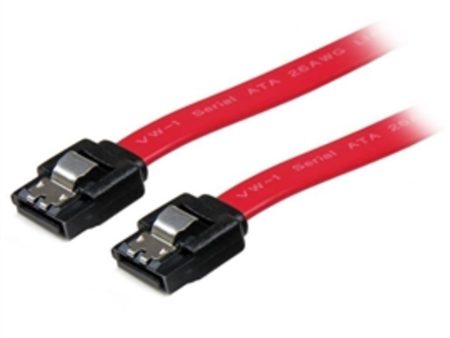 StarTech Cable LSATA24 24inch Latching SATA Cable Male Male Retail For Sale