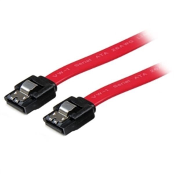 StarTech Cable LSATA24 24inch Latching SATA Cable Male Male Retail For Sale