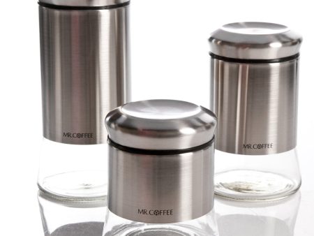 Mr. Coffee Canister Set Ensemble by Cocaux For Discount