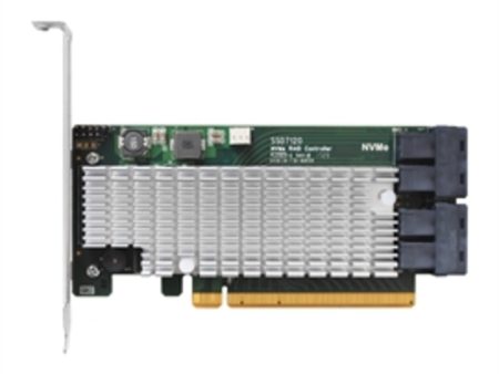 HighPoint Controller SD7120 4x Dedicated 32Gbps U.2 to PCIE 3.0 x16 RAID Controller Retail Online