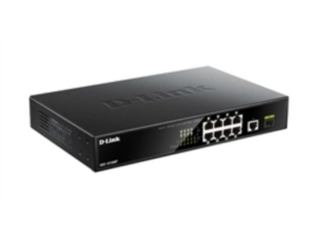 D-Link Networking Switch DGS-1010MP 10-Port Gigabit Unmanaged Switch with 8 PoE Ports Retail on Sale