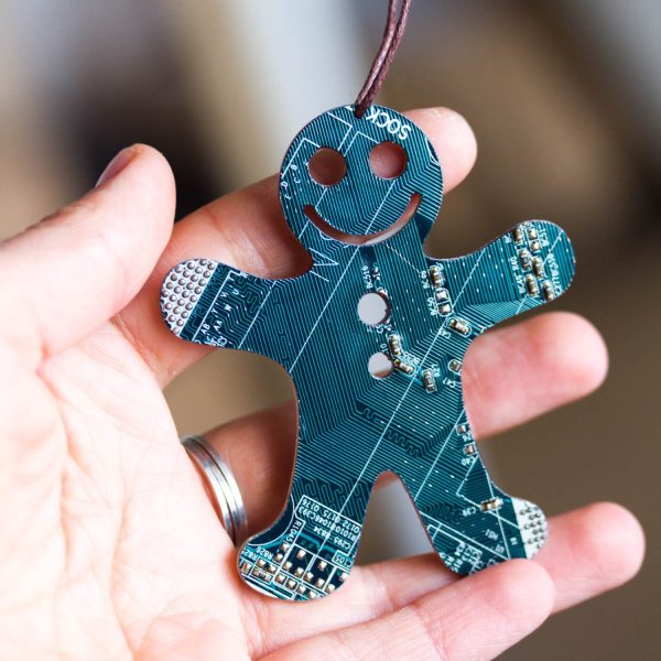 Christmas tree ornament. Gingerbread Man, no resin Sale