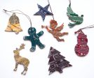 Christmas ornament set - Pick your quantity, shape and colors, Holiday decor, Christmas decoration Online Sale