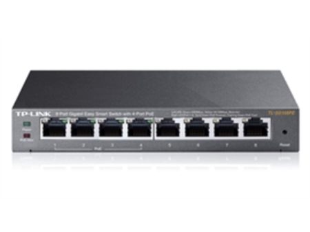 TP-Link Switch TL-SG108PE 8-Port 10 100 1000Mbps RJ45 Gigabit Easy Smart Switch with 4-Port PoE Retail Online Hot Sale