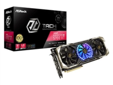 ASRock Video Card RX5700 XT TAICHI X 8G OC+ Radeon RX 5700 8GB GDDR6 256B PCIE HDMI Retail Online Sale