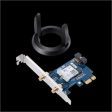 Asus Network PCE-AC58BT AC2100 Dual-Band PCIe 160MHz Wi-Fi Adapter Retail on Sale