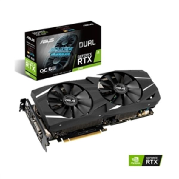 ASUS Video Card DUAL-RTX2060-O6G GeForce RTX 2060 6GB GDDR6 192Bit DVI-D HDMI DisplayPort Retail For Cheap