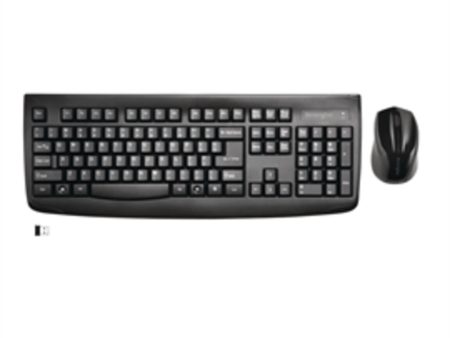 Kensington Keyboard K72324USA Pro Fit Keyboard + Mice Wireless Desktop Set Black Retail Sale