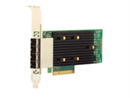 LSI Logic Controller Card 05-50013-00 Tri-Mode Storage ADT 16Port Ext.12Gb s SAS SATA PCI Express3.1 Retail Hot on Sale