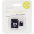 Unirex MicroSD High Capacity Card 32GB Class 6 with SD Adapter Online now