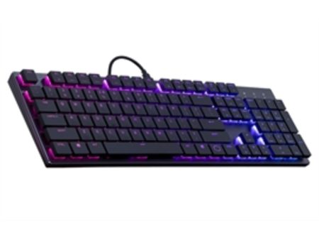 Coolermaster Keyboard SK-650-GKLR1-US SK650 Cherry MX RGB Low Profile Switch USB Retail Fashion