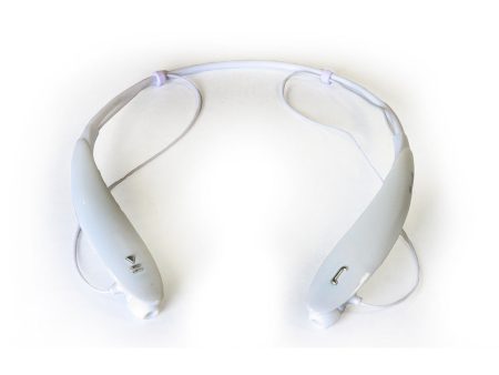 Bluetooth Wireless Headphones and Mic-White on Sale