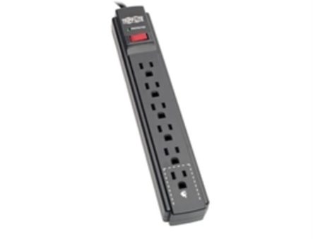 Tripp-Lite Accessory TLP615B 6Outlet Surge Protector 15ft 790 Joules Black Housing Retail Online Sale