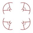 DJI Drone Accessory CP.TL.00000052.01 Tello Iron Man Edition Propeller Guards Retail Online