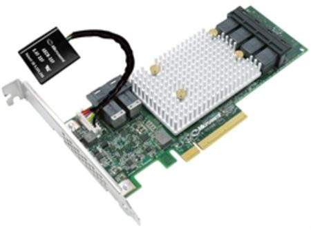 Adaptec Controller Card 2291700-R SmartRAID 3100 4Port 12Gbps MD2-Low Profile RAID Adapter Retail Supply