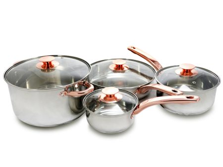 Sunbeam Ansonville 8-Piece Cookware Set For Sale