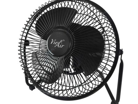 Vie Air 8 Inch High Velocity Metal Desk and Floor Fan Fashion