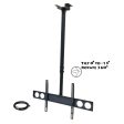 MegaMounts Heavy Duty Tilting Ceiling Televeision Mount for 37  to 70  LCD, LED and Plasma Televisions with HDMI Cable on Sale