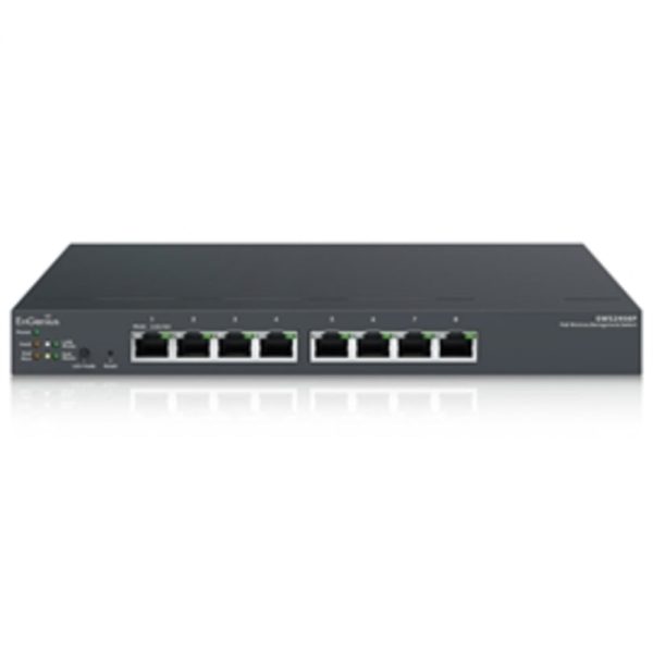 EnGenius Switch EWS2908P 8Port Gigabit L2 PoE 802.3af 55W WLAN Controller-50 Device Retail For Cheap