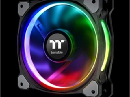 Thermaltake Fan CL-F054-PL12SW-A Riing Plus 12 TT Premium 5xfan pack 1xfan hub 120mm RGB Retail For Sale