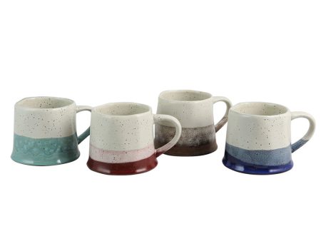 Gibson Home Terra Fauna 4 Piece 20.5 Ounce Mug Set Fashion