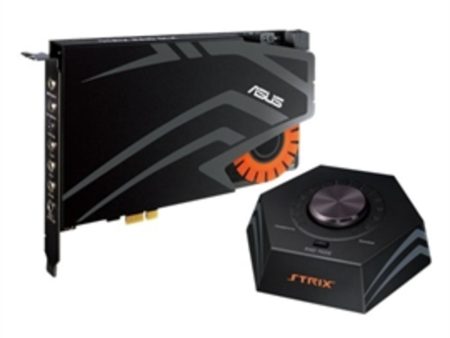 Asus Sound Card STRIX RAID DLX 8 Channel 124dB with audiophile-grade DAC Retail Online Hot Sale