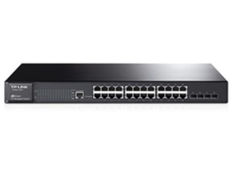 TP-Link Network T2600G-28TS 24-Port JetStream Gigabit L2 Managed Switch with 4xSFP Slot Brown Box Hot on Sale