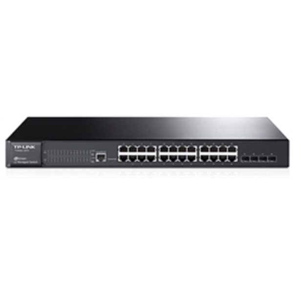 TP-Link Network T2600G-28TS 24-Port JetStream Gigabit L2 Managed Switch with 4xSFP Slot Brown Box Hot on Sale