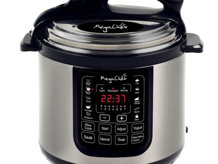 Megachef 8 Quart Digital Pressure Cooker with 13 Pre-set Multi Function Features Cheap