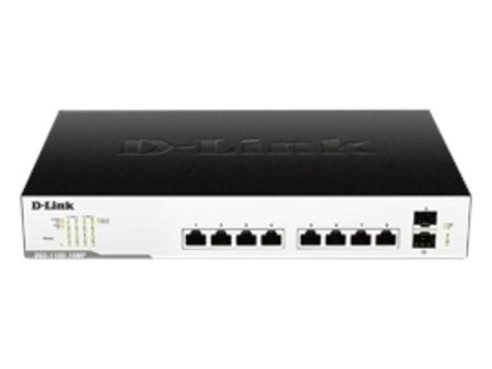 D-Link Network DGS-1100-10MP 10-Port Gigabit PoE Switch Desktop Rackmount Retail Hot on Sale