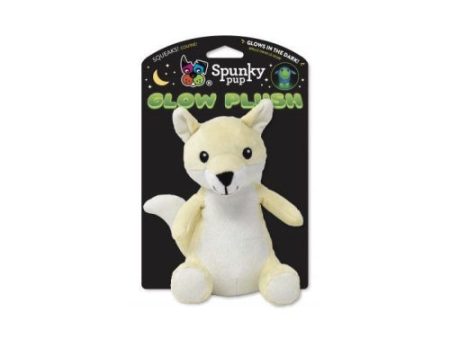 Spunky Pup Glow Fox Small Plush 1 Each by Spunky Pup Online