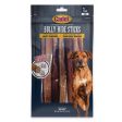 Bully Hide Sticks All Natural Dog Chews Large Stick 7 Count by Cadet Discount