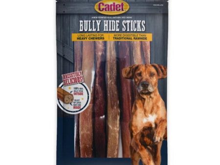 Bully Hide Sticks All Natural Dog Chews Large Stick 7 Count by Cadet Discount