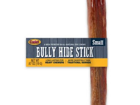 Cadet, Bully Hide Sticks All Natural Dog Chews Small Stick, 6 Inches (Case Of 100) Cheap