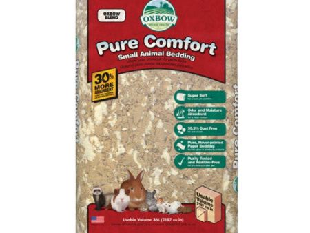 Pure Comfort Small Animal Bedding Blend 1 Count   36 Liters by Oxbow Animal Health Fashion