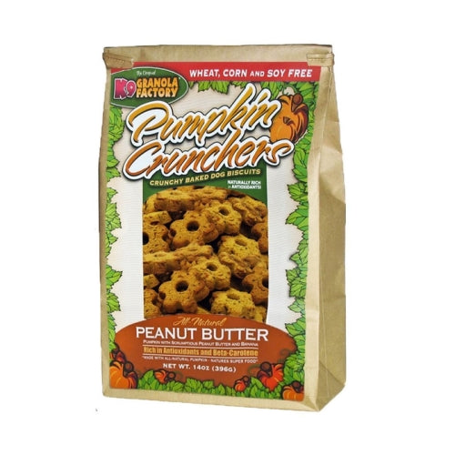 K-9 Granola Factory Pumpkin Crunchers Peanut Butter & Banana 14 Oz by K9 Granola Factory Online Hot Sale