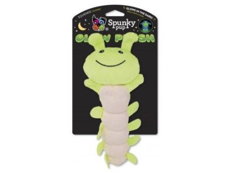 Spunky Pup Glow Caterpillar Large Plush 1 Each by Spunky Pup Fashion