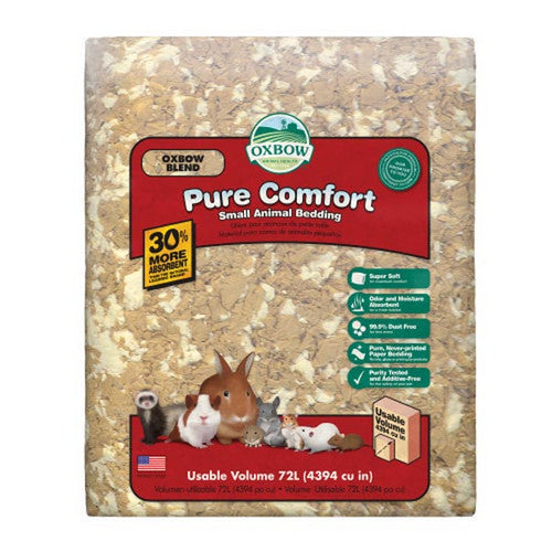 Pure Comfort Small Animal Bedding Blend 1 Count   72 Liters by Oxbow Animal Health Cheap