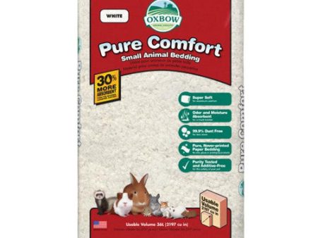 Pure Comfort Small Animal Bedding White 1 Count   36 Liters by Oxbow Animal Health Online Sale