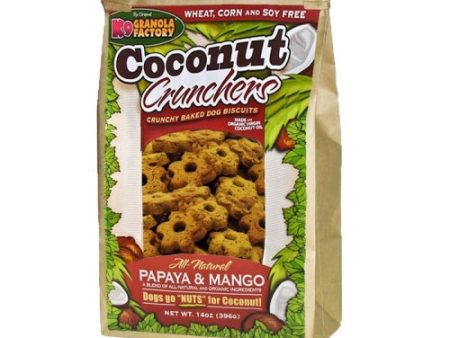 K-9 Granola Factory Coconut Crunchers Papaya & Mango 14 Oz by K9 Granola Factory Online now