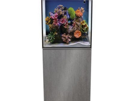 Recife ECO Aquarium Kit with Stand Grey, Clear 1 Count   40 Gallons by Aquatop Discount