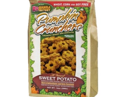 K-9 Granola Factory Pumpkin Crunchers Sweet potato W Carrot & Parsley 14 Oz by K9 Granola Factory Online Sale