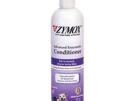 Advanced Enzymatic Conditioner for Dry or Itchy Skin 1 Count   12 Oz by Zymox Sale