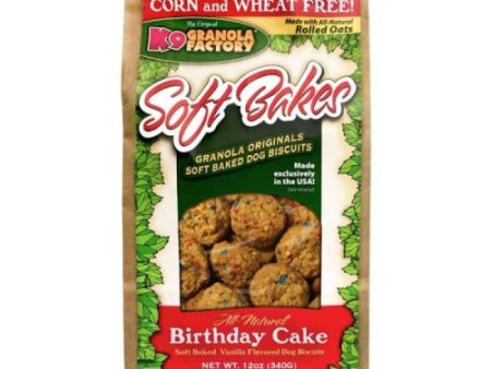 K-9 Granola Factory Soft Bakes Birthday Cake 12 Oz by K9 Granola Factory Sale