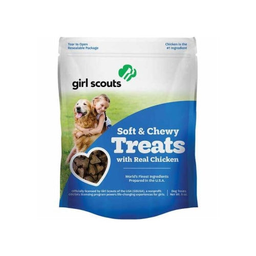 Nutrisource Girl Scouts Soft & Chewy Chicken Dog Treats 5 Oz by Nutrisource Tuffys Cheap