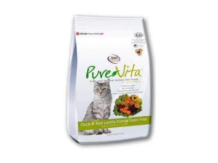 Nutrisource Pure Vita Grain Free Duck & Lentils Cat Food (5 Per Bale) 6.6 Lbs by Nutrisource Tuffys For Cheap