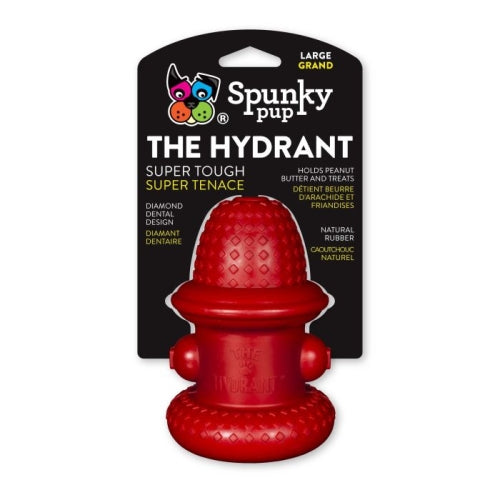 Spunky Pup Natural Rubber Hydrant Large 1 Each by Spunky Pup Hot on Sale