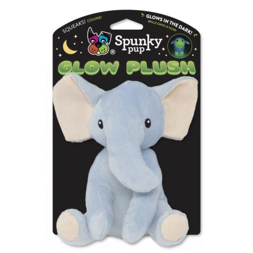 Spunky Pup Glow Elephant Large Plush 1 Each by Spunky Pup Online Sale