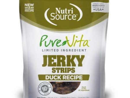 Nutrisource Pure Vita Duck Jerky 4 Oz by Nutrisource Tuffys Fashion